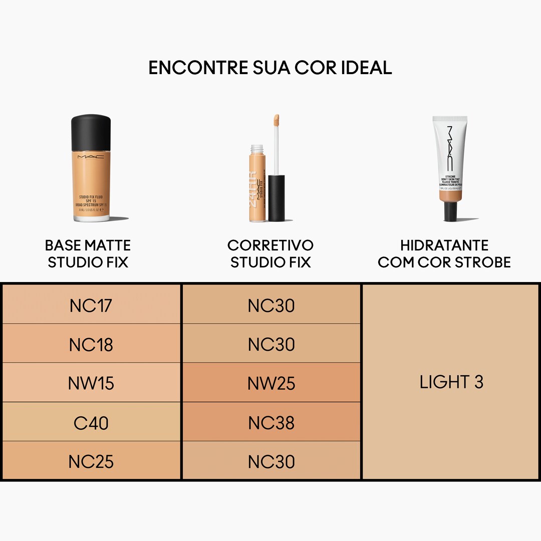 Hidratante Facial com Cor Strobe Dewy Skin Tint | MAC Brazil E-Commerce ...