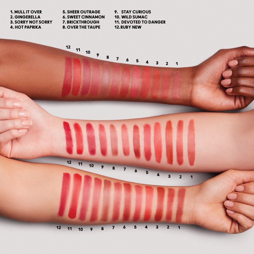 Batom Matte Hidratante Powder Kiss Velvet Blur Slim Stick