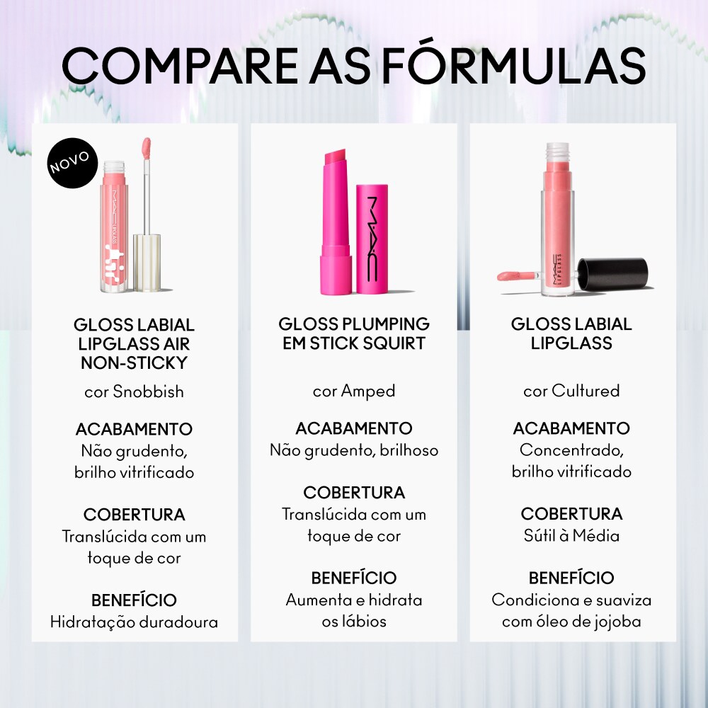 Gloss Labial Lipglass Air Non-Sticky