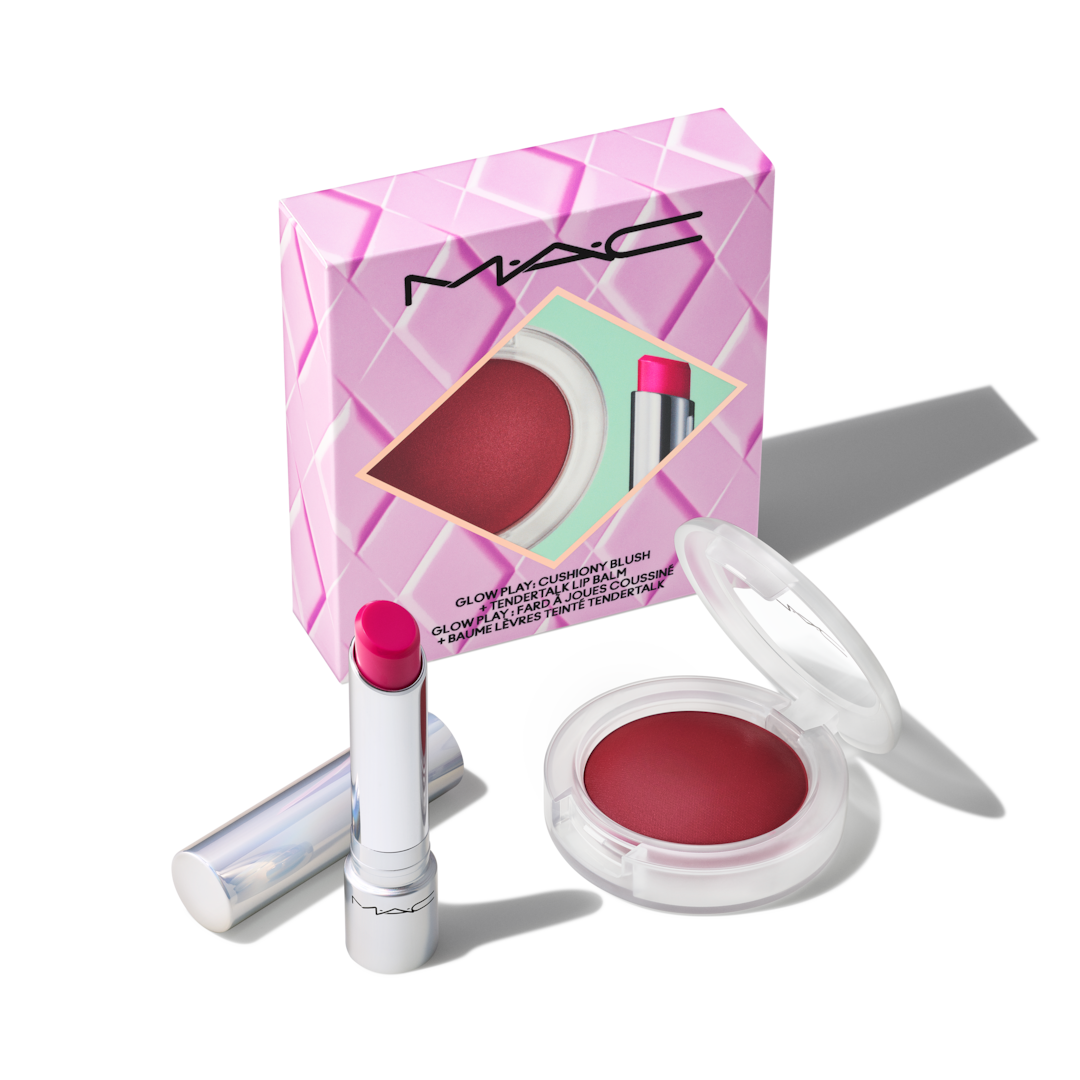 Kit Blush + Hidratante Labial M·A·C Holiday