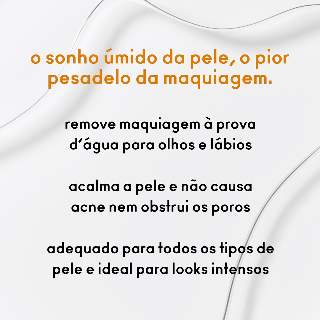 Demaquilante Bifásico Gentle Off, 100ml