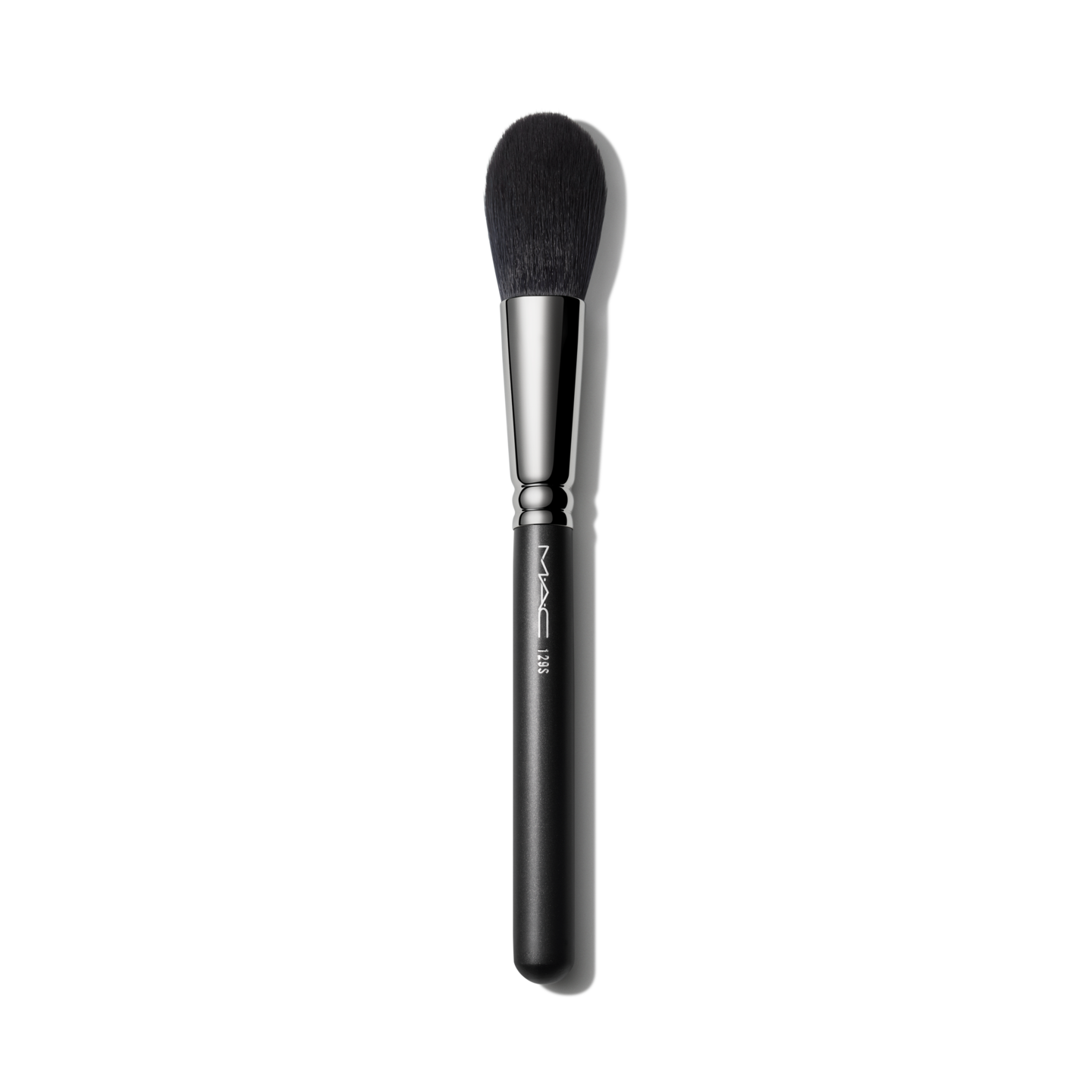 Vista 2 Pincel Sintético 129 para Pó/Blush MAC One Color