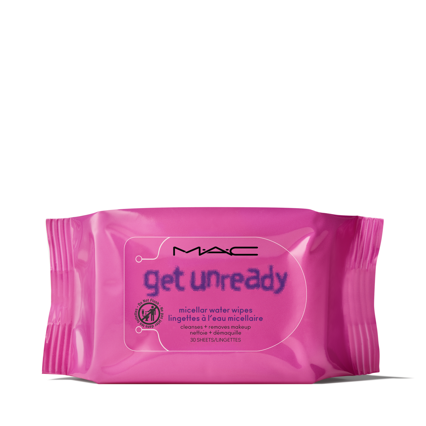 Lenço Demaquilante de Água Micelar Get Unready | MAC Cosmetics