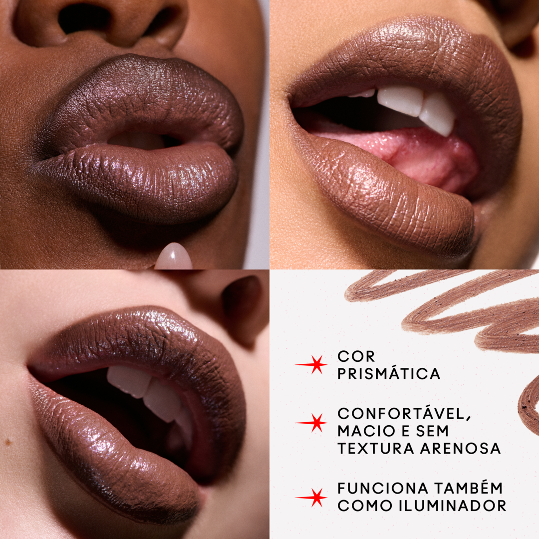 Lápis Batom Dazzlelips Crayon, Gem Stone, 1.8g