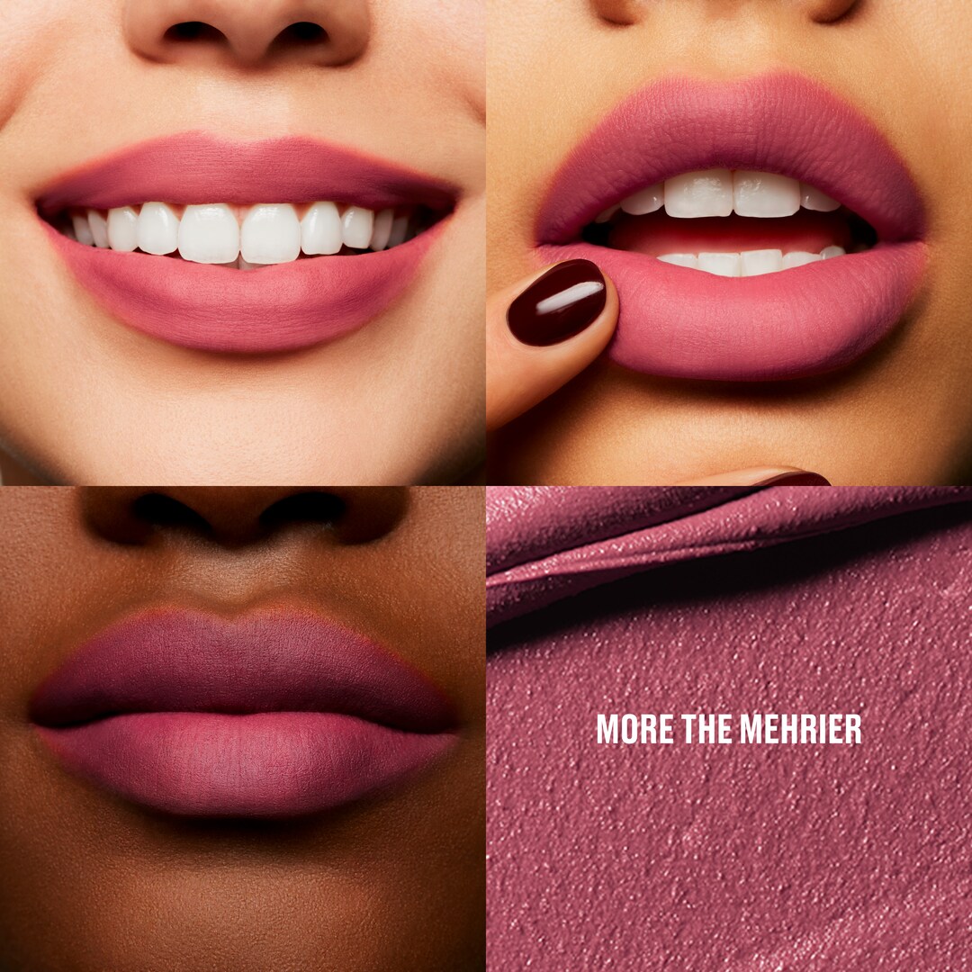 Batom Líquido 2 em 1 Lip + Cheek Mousse Powder Kiss, More The Mehr-ier, 5ml