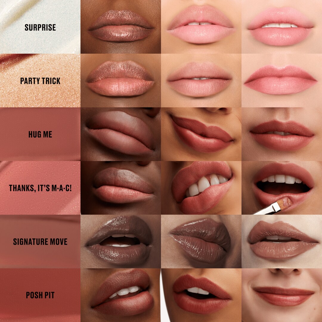 Batom Hidratante Brilhante Lustreglass Sheer-Shine, Thanks, It's MAC, 3g
