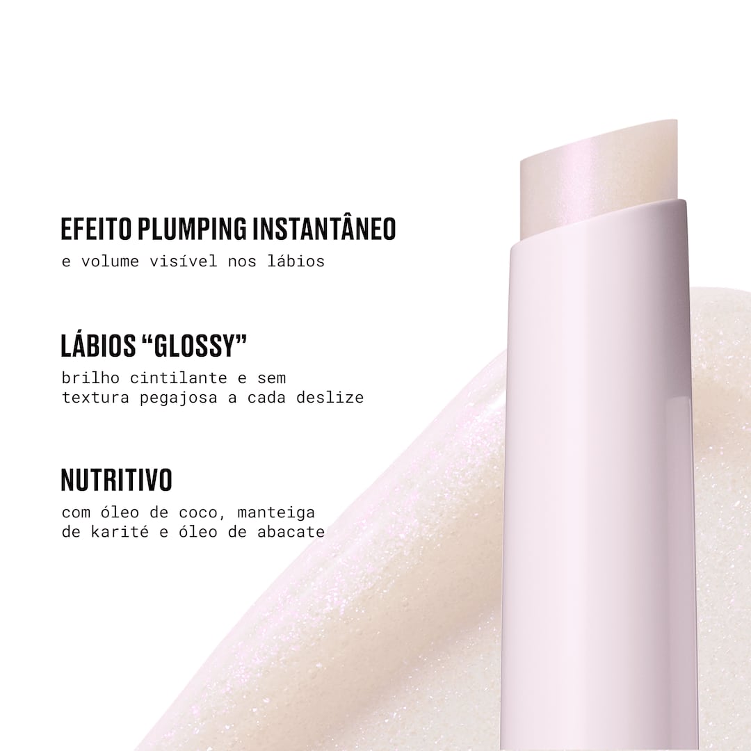 Gloss Plumping em Stick Squirt, Lava Sparks , 2.3g