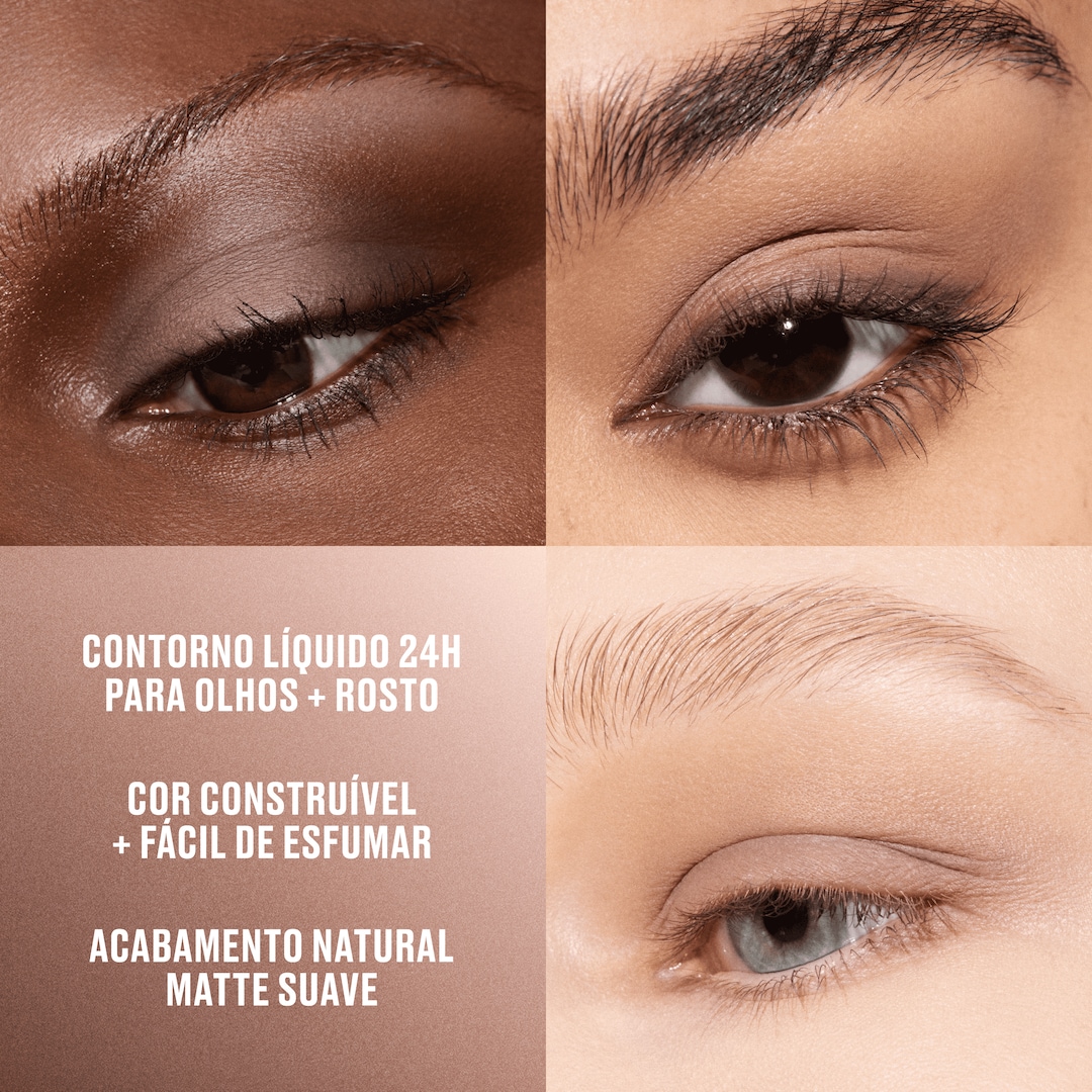 Sombra Líquida 2 em 1 Multisculpt Matte, Stone, 4ml