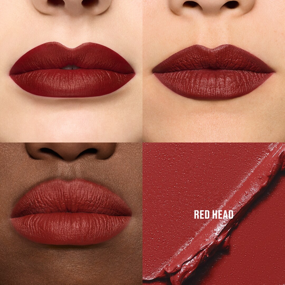 Batom Matte Viva Glam M·A·Cximal, UnNatural Red Head, 3.5g