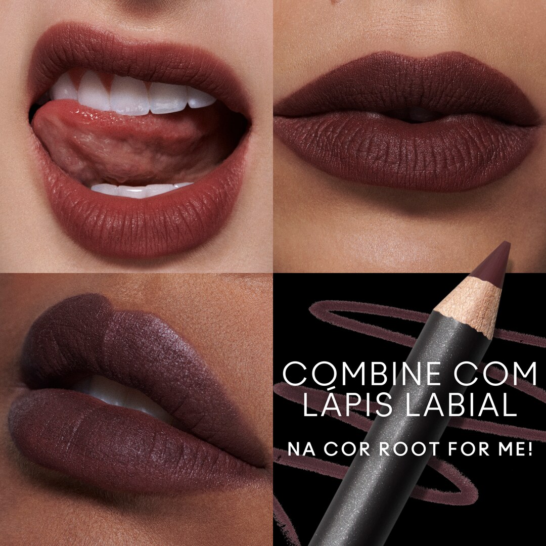 Batom Líquido Powder Kiss, Rekindled, 5ml