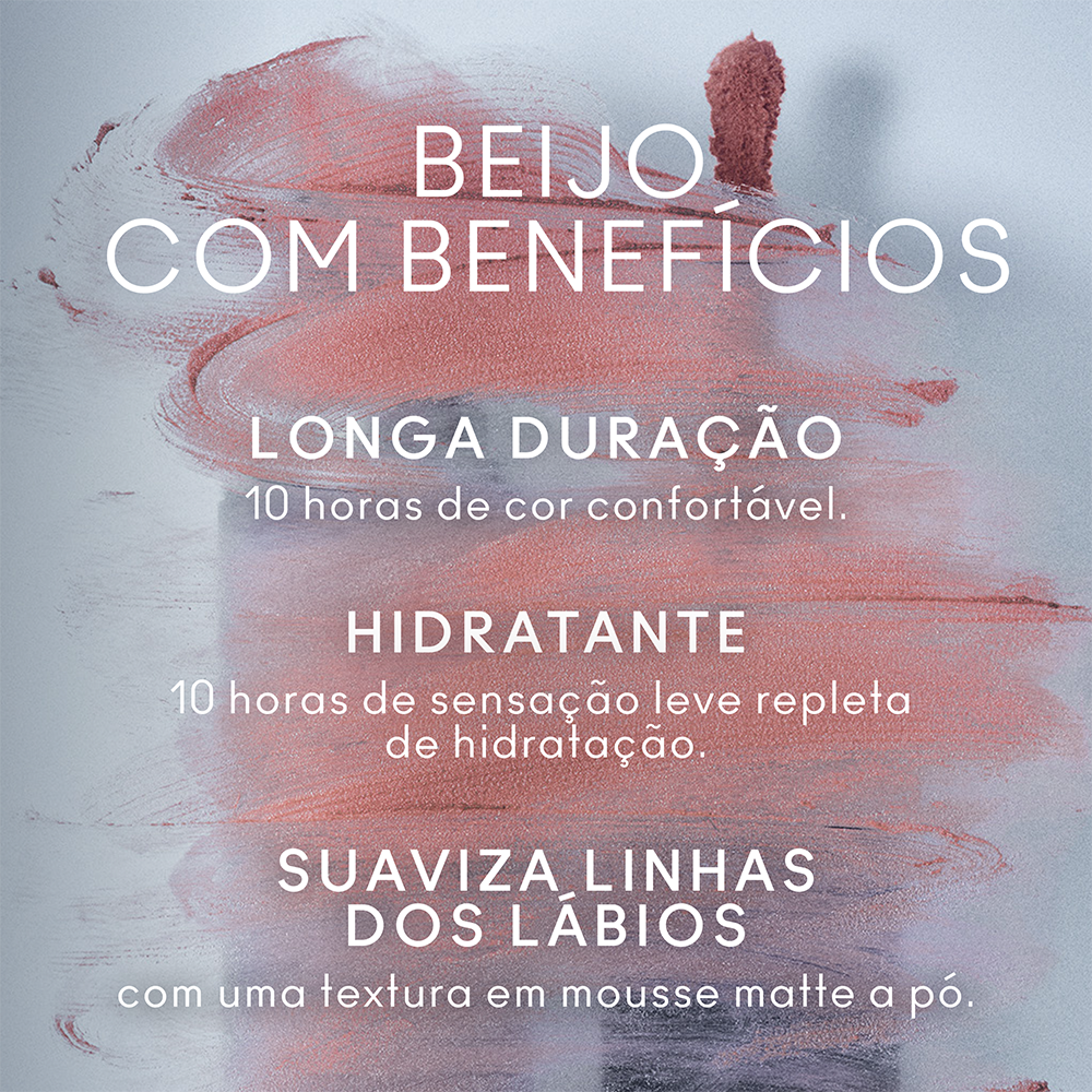 Batom Líquido Powder Kiss, Rekindled, 5ml