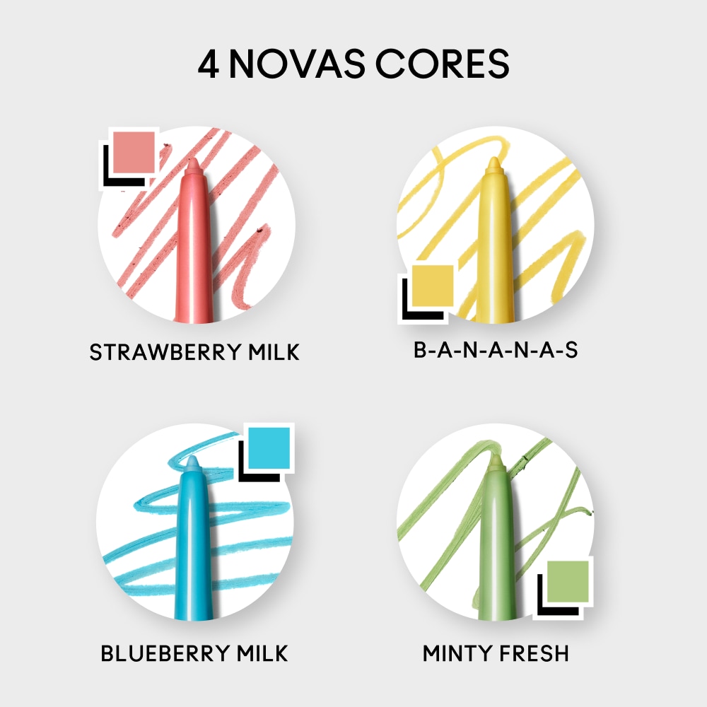 Lápis Delineador de Olhos em Gel M·A·C Colour Excess, Blueberry Milk, 35g