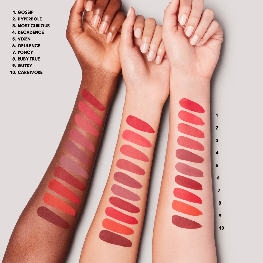 Batom Líquido Matte Longa Duração Locked Kiss INK, Gossip, 4ml