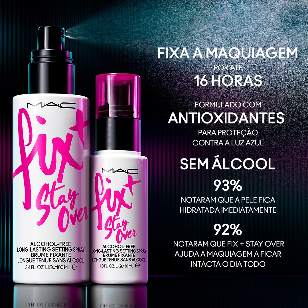 Spray Fixador de Maquiagem M·A·C Fix+ Stay Over, 100ml