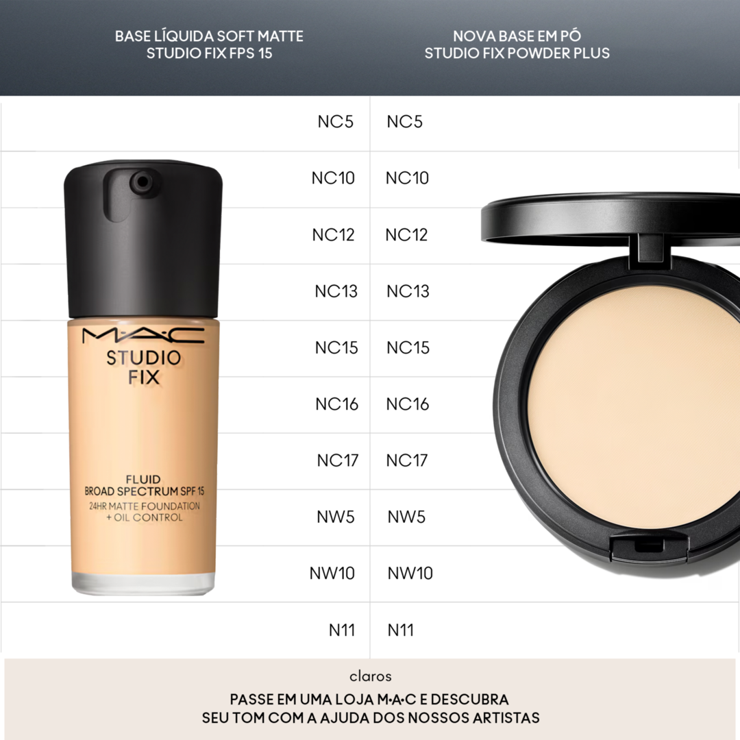Base Líquida Soft Matte Studio Fix FPS15