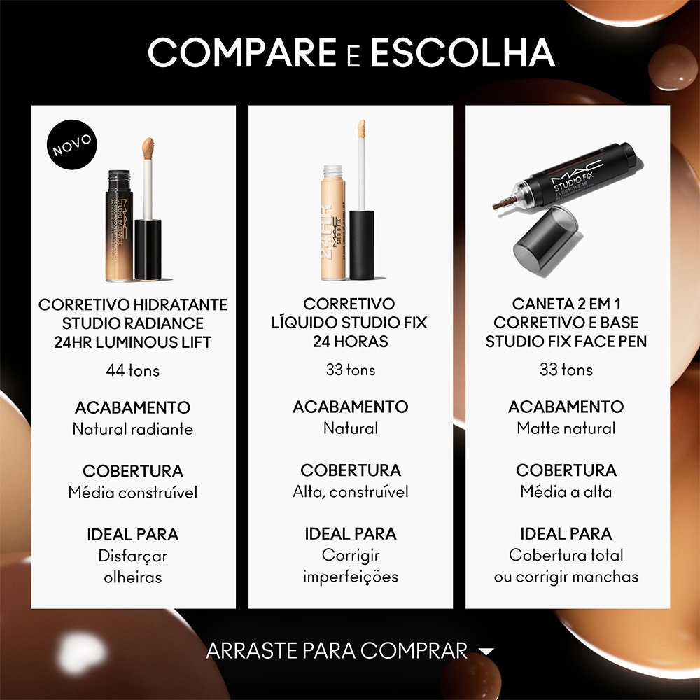 Corretivo Hidratante Studio Radiance 24hrs Luminous Lift 