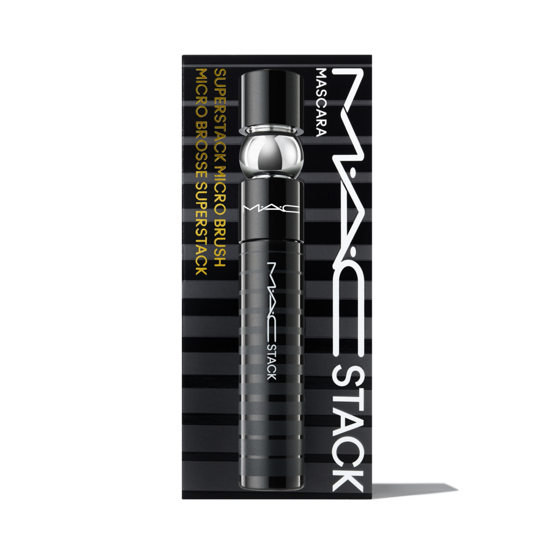 M·A·CStack Microbrush Mascara Deluxe Sample, Black Stack, 3ml