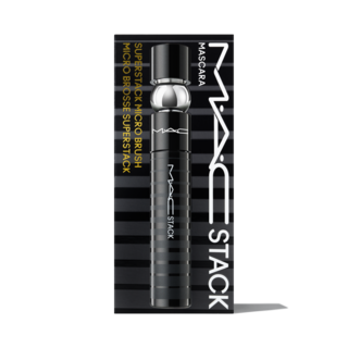 M·A·CStack Microbrush Mascara Deluxe Sample, Black Stack, 3ml