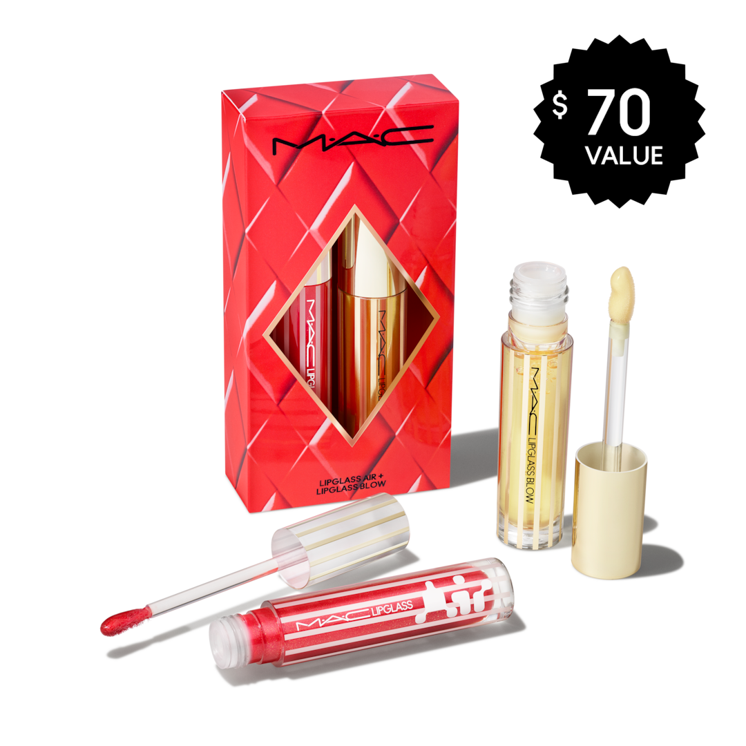 Blowing Air Kisses Glossy Lips Duo ($70 Value)
