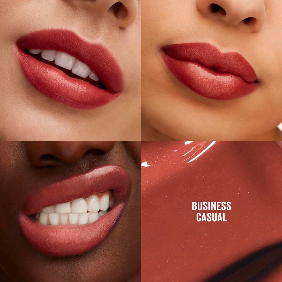Lustreglass Sheer-Shine Lipstick, Business Casual , 3.5 G