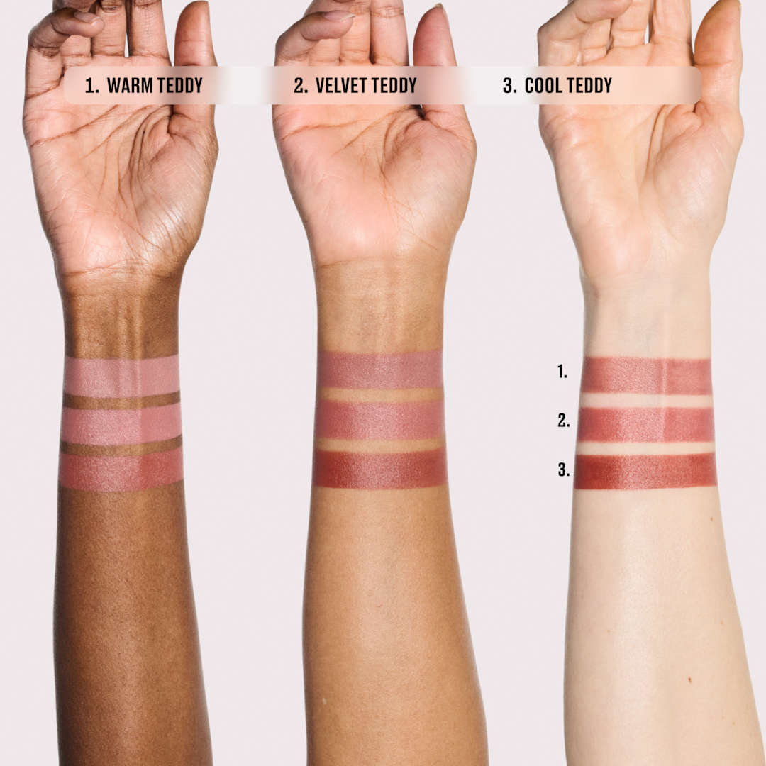 Teddy Party Mini Lip Trio