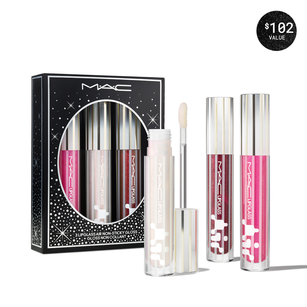 Festive Affair Lipglass Air Trio, 