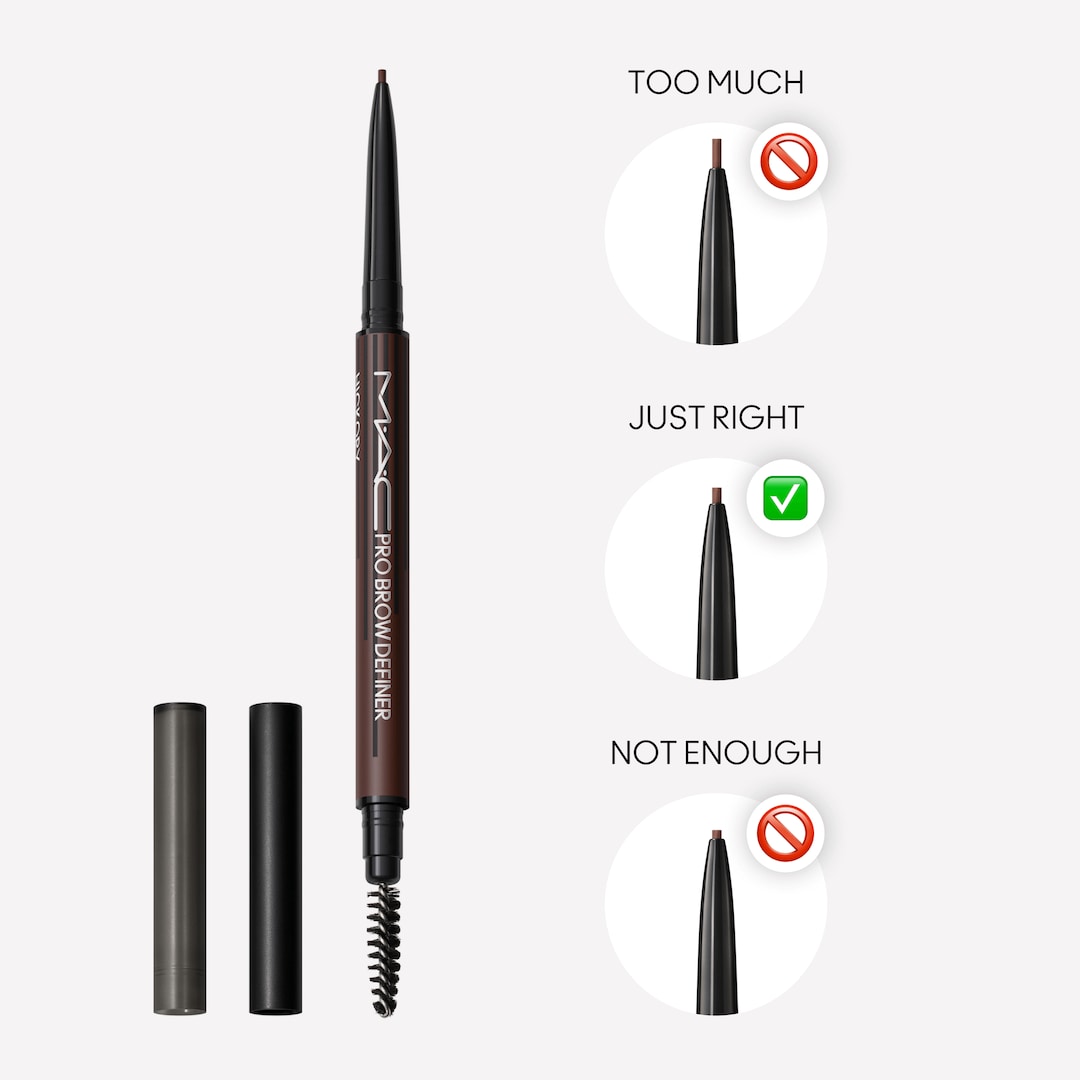M·A·C Pro Brow Definer 1MM Tip Brow Pencil, GENUINE AUBERGINE