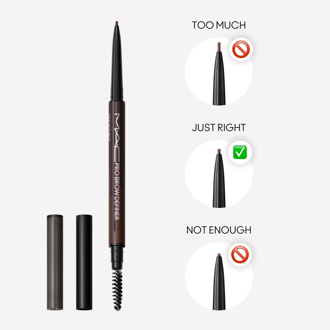 MAC Pro Brow Definer 1MM Tip Brow Pencil | Waterproof Eyebrow