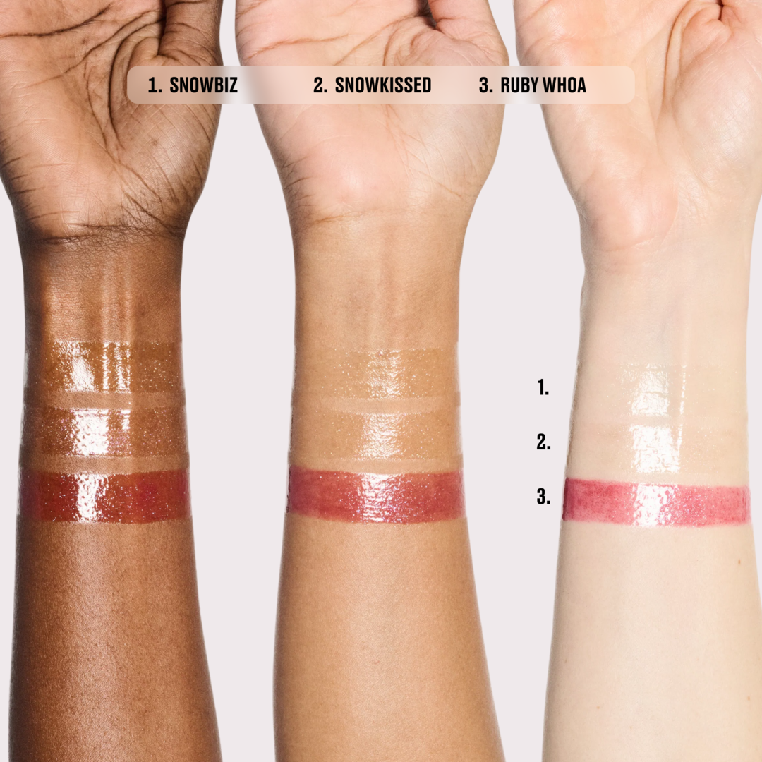 Lipglass Air Non-Sticky Gloss / Holiday, Snowbiz, 5ml