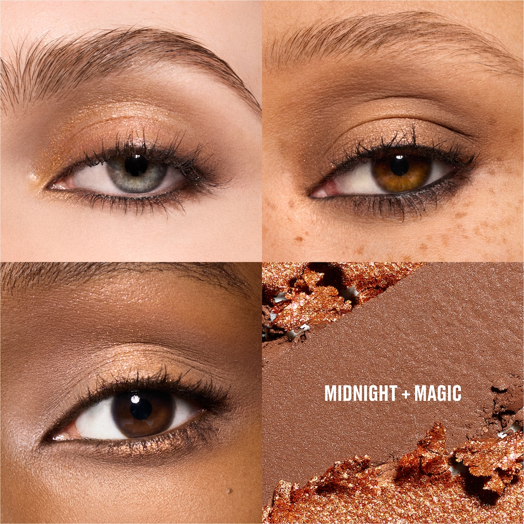 Dúo de sombras para ojos Smoke + Ice / Holiday, Midnight + Magic , 2g