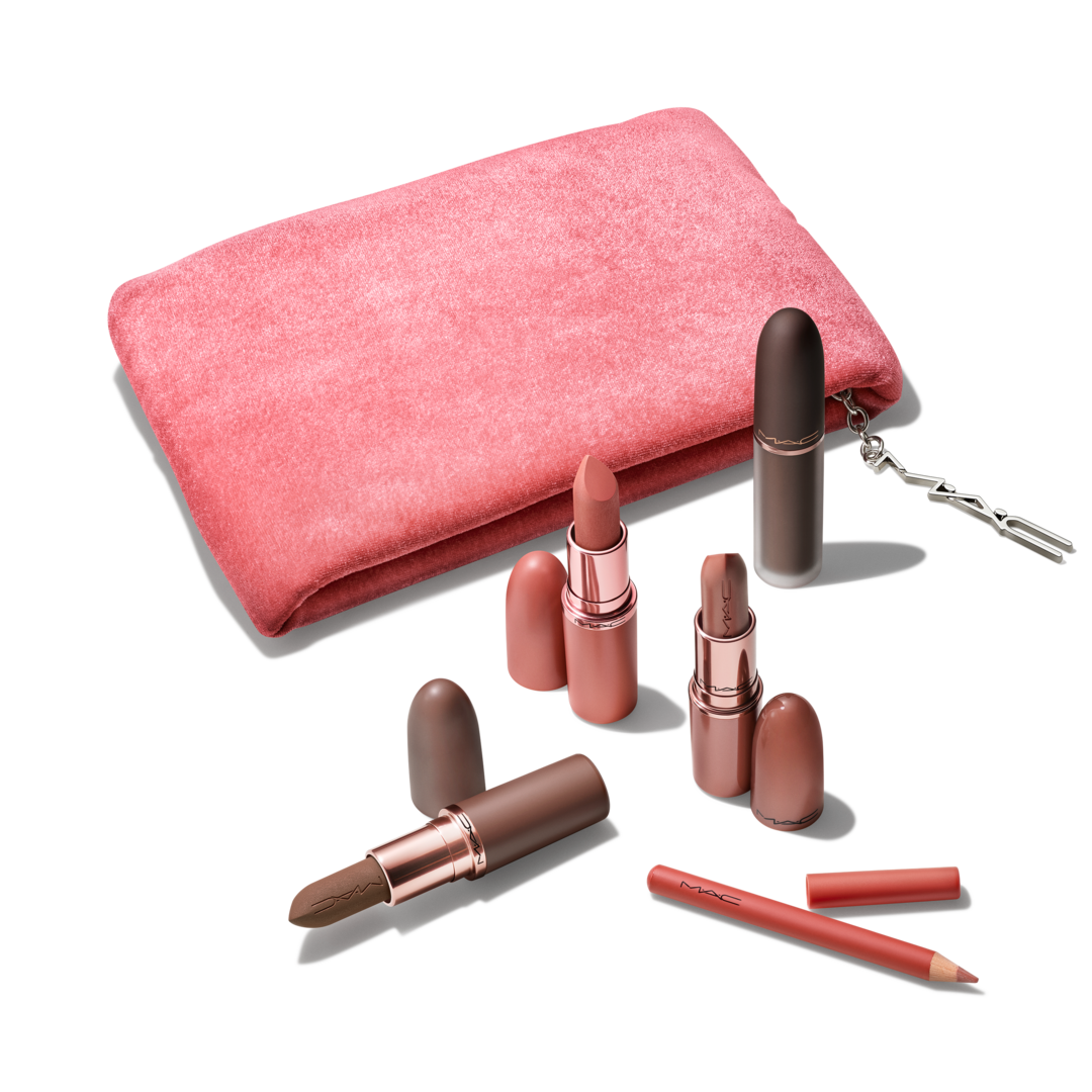 Set de Labios M·A·C Celebrity Nudes Lip Vault / Holiday, 21.2ml