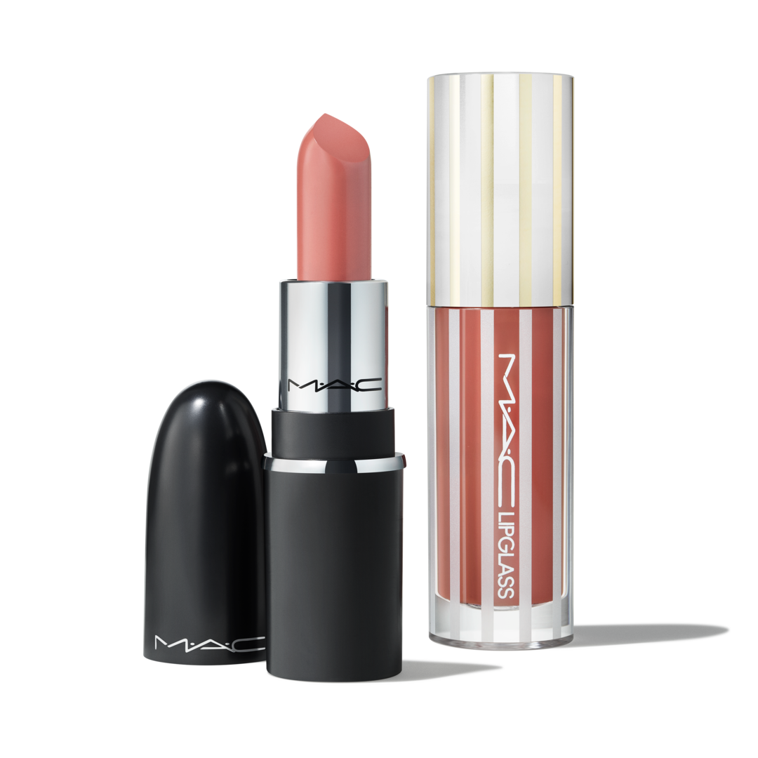 Set de labios Mini M·A·C Nudes / Holiday, 4.2ml