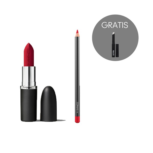 Mac Cosmetics - RED LIPS SET - Ruby Woo/Ruby Woo