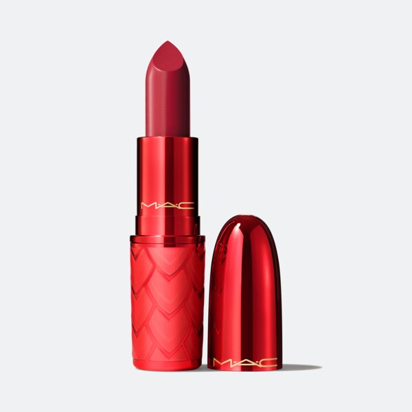 Mac Cosmetics - LUSTREGLASS SHEER-SHINE LIPSTICK / LOVESTRUCK LUCK - Powerfully Potent