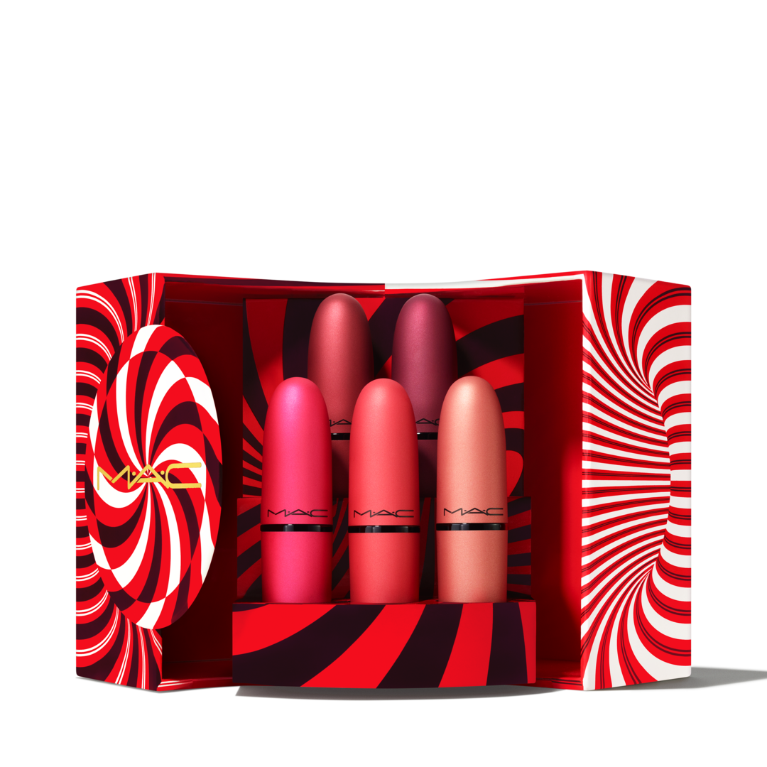 Mistletoe Matte Powder Kiss Lipstick X 5 MAC Cosmetics España Sitio oficial