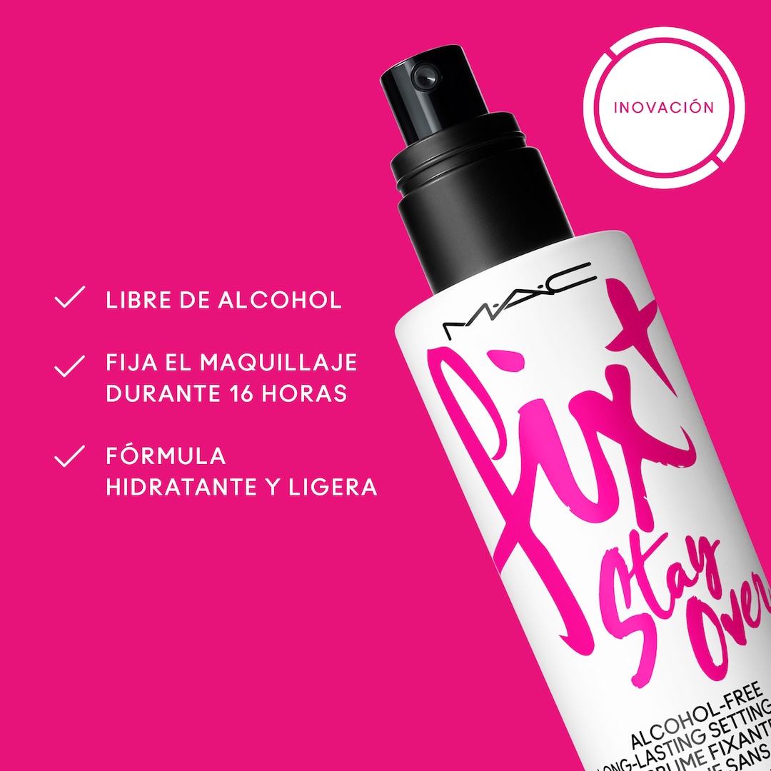 Fix+ Stay Over | MAC Cosmetics España - Sitio oficial Fix+ Stay Over | MAC Cosmetics España - Sitio oficial