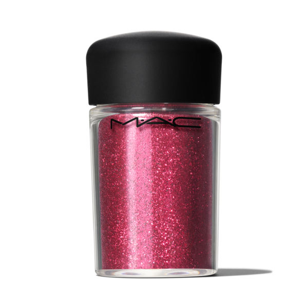 Mac Cosmetics Eyeshadow Glitter In Ruby In Red, Size: 4.5 G In Pink