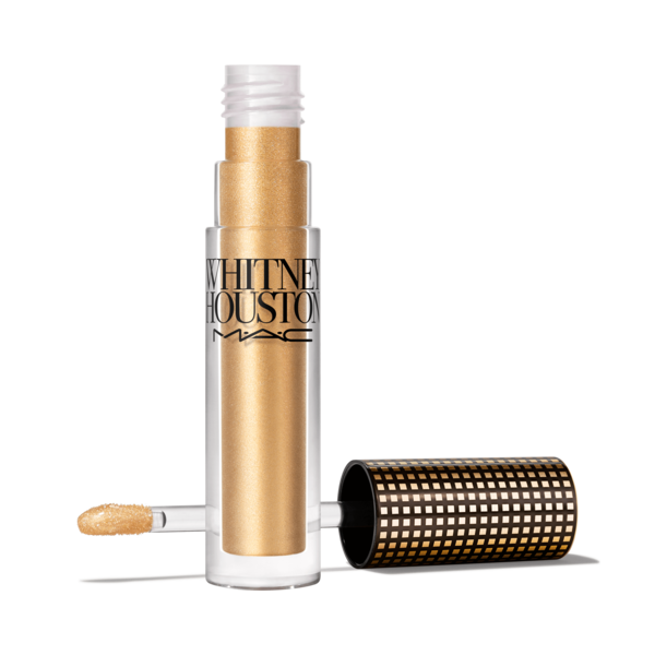 Mac Cosmetics Uk Mac Lipglass / Whitney Houston In Nippy's Shimmery Gold