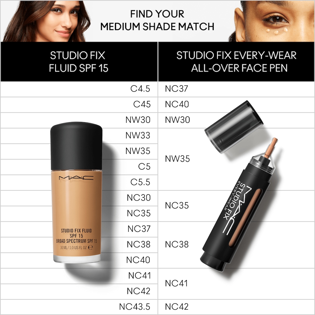 Studio Fix Every-Wear All-Over Face Pen, NC12, 12 ml