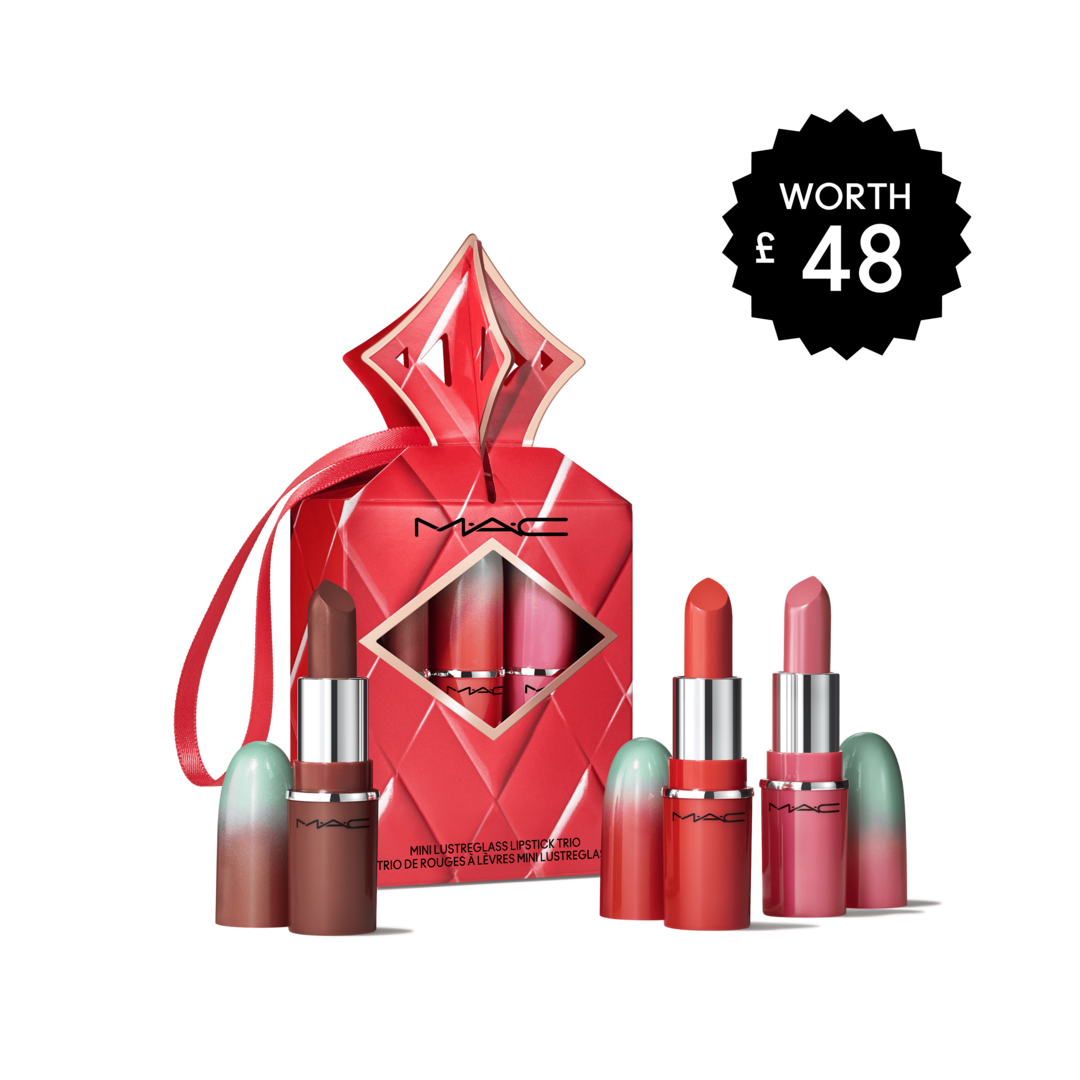 Wildest Gleams Mini Lustreglass Lip Trio (Worth £48)