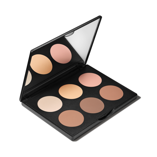 MAC Cosmetics Studio Fix Sculpt And Shape Contour Palette In Light / Medium In Nude And Pink