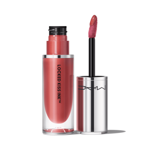 Mac Cosmetics Uk Locked Kiss Ink™ 24hr Lipcolour In Blushing In Red, Size: 4ml In Blue