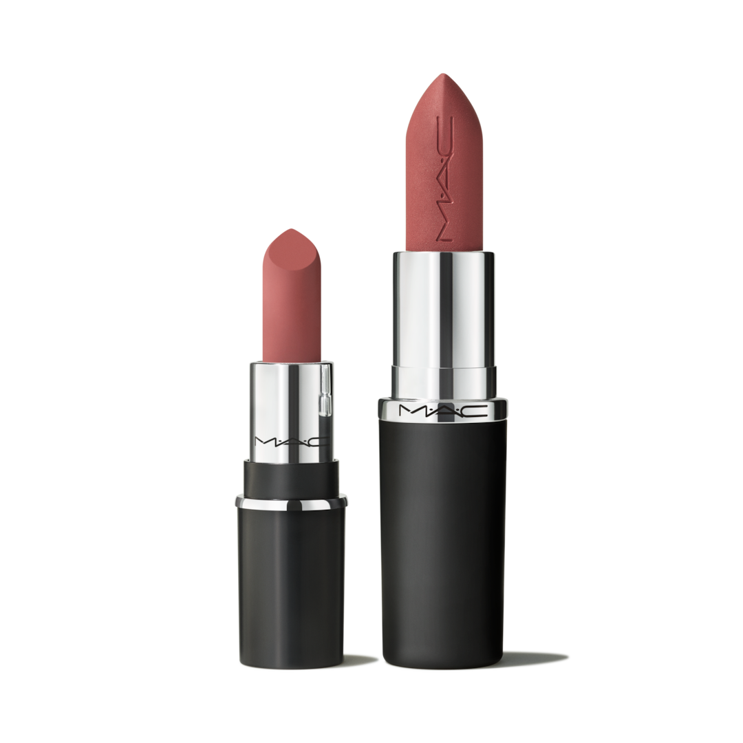 Mini MAC / MACximal Silky Matte Lipstick, Ruby Woo, 1.7 G