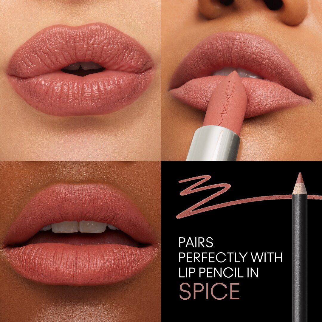 Mini MAC / MACximal Silky Matte Lipstick, Ruby Woo, 1.7 G