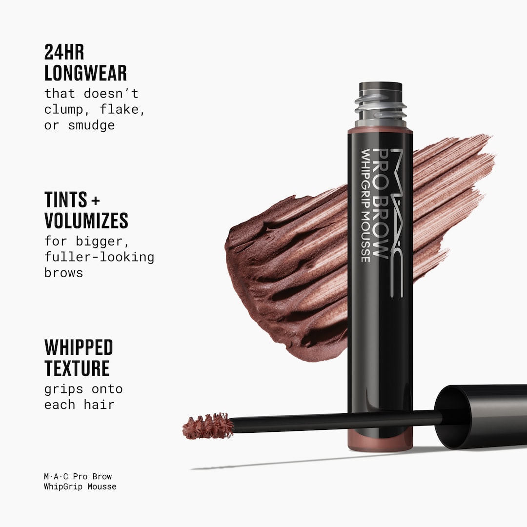 M·A·C Pro Brow WhipGrip Mousse, LINGERING