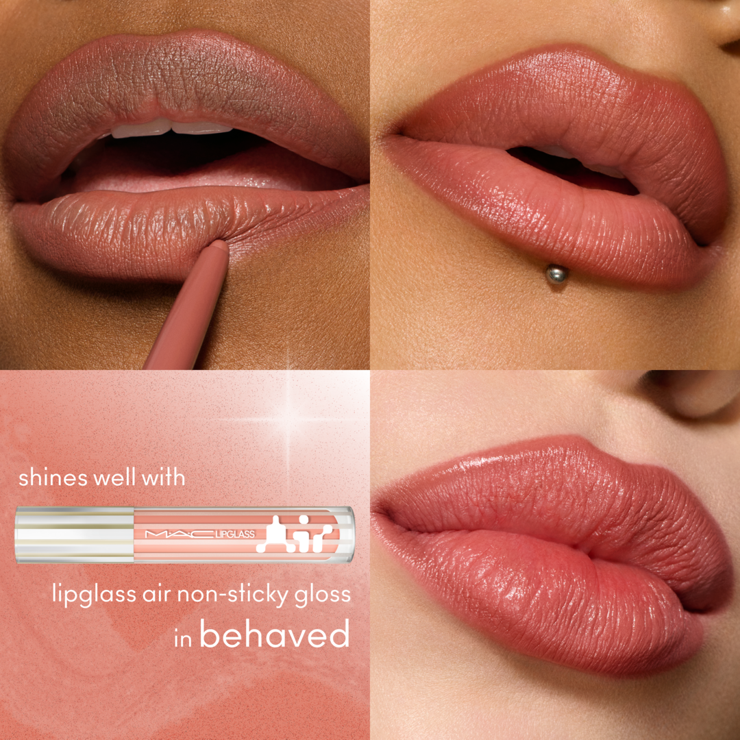 Lipglazer Glossy Liner, Velvet Teddy, 0.25g