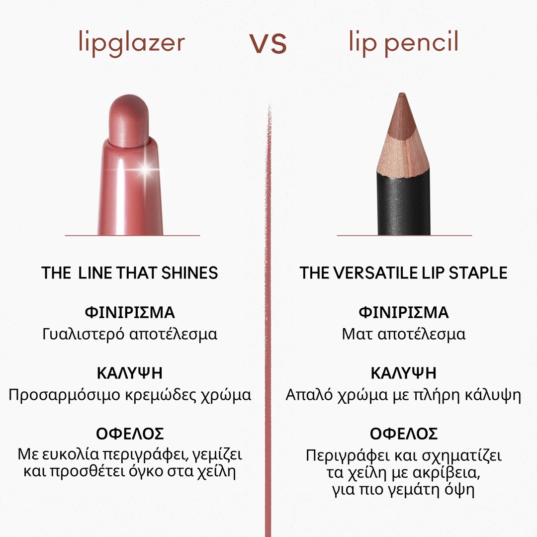 Lipglazer Glossy Liner, Velvet Teddy, 0.25g