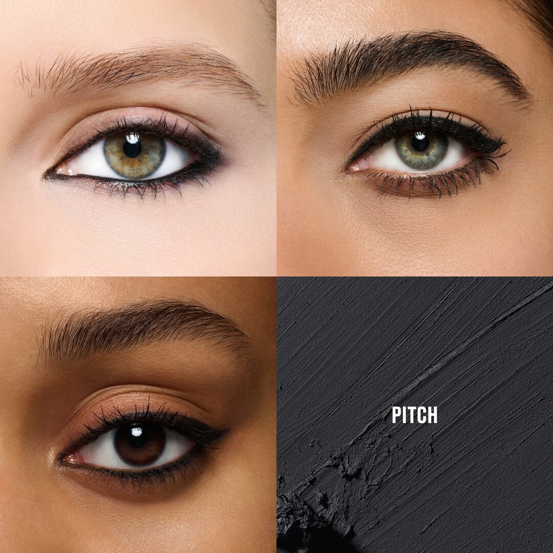 Kajal Excess Longwear Smoky Eye Liner, Pitch , 1.25g