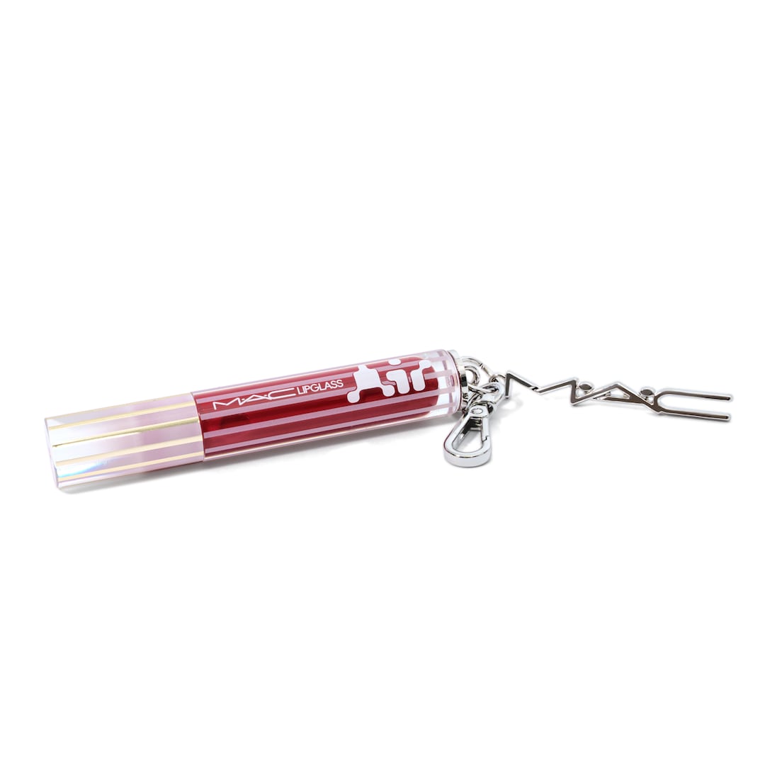 Lipstick Keychain Silver For Lipglass Oil