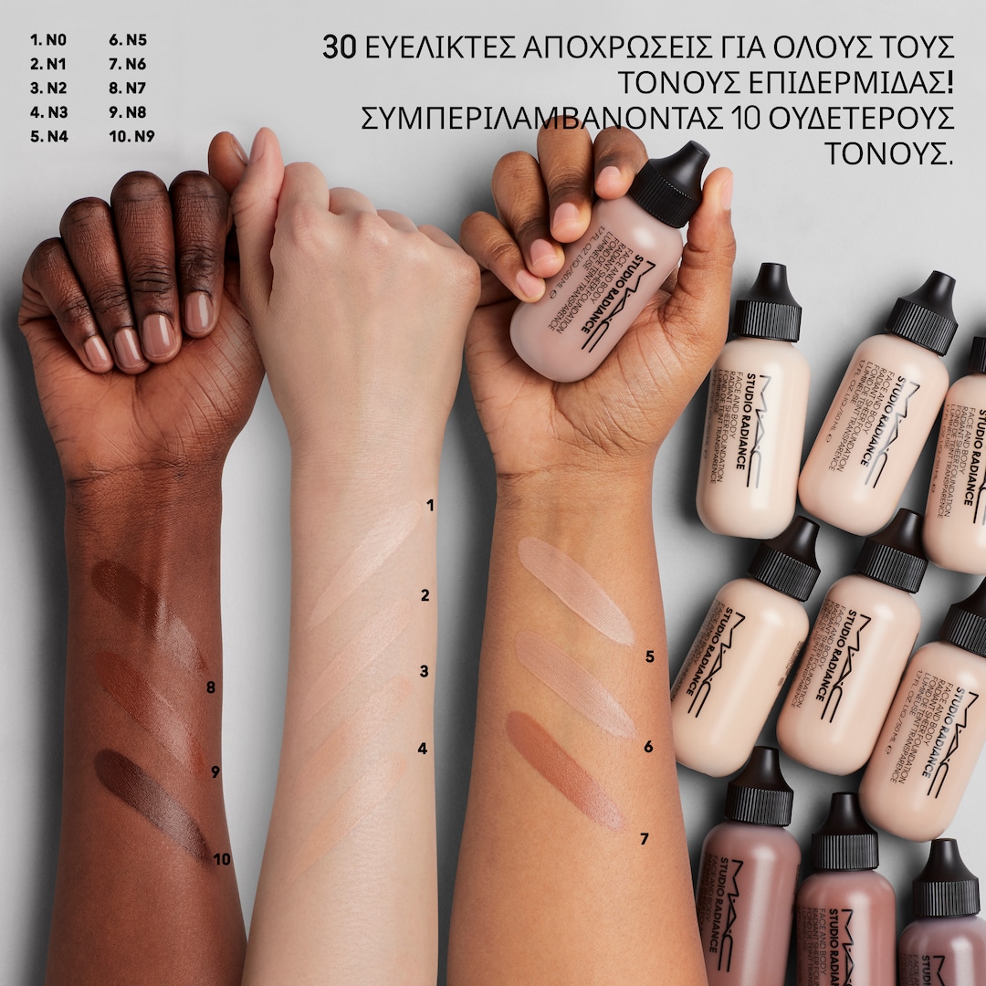 Studio Radiance Face and Body Radiant Sheer Foundation
